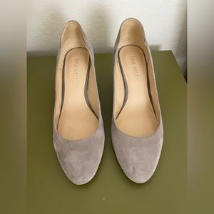 Nine West Block Heel Grey